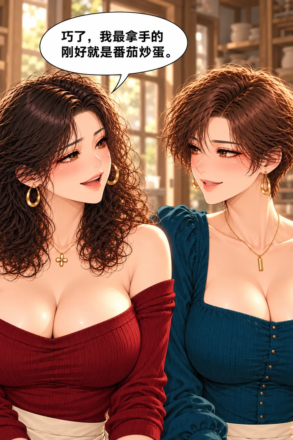 谁先约漫画画面:《谁先约》第16格:唐栀以熟悉的一道菜接住真实偏好,放松精心表现的压力。