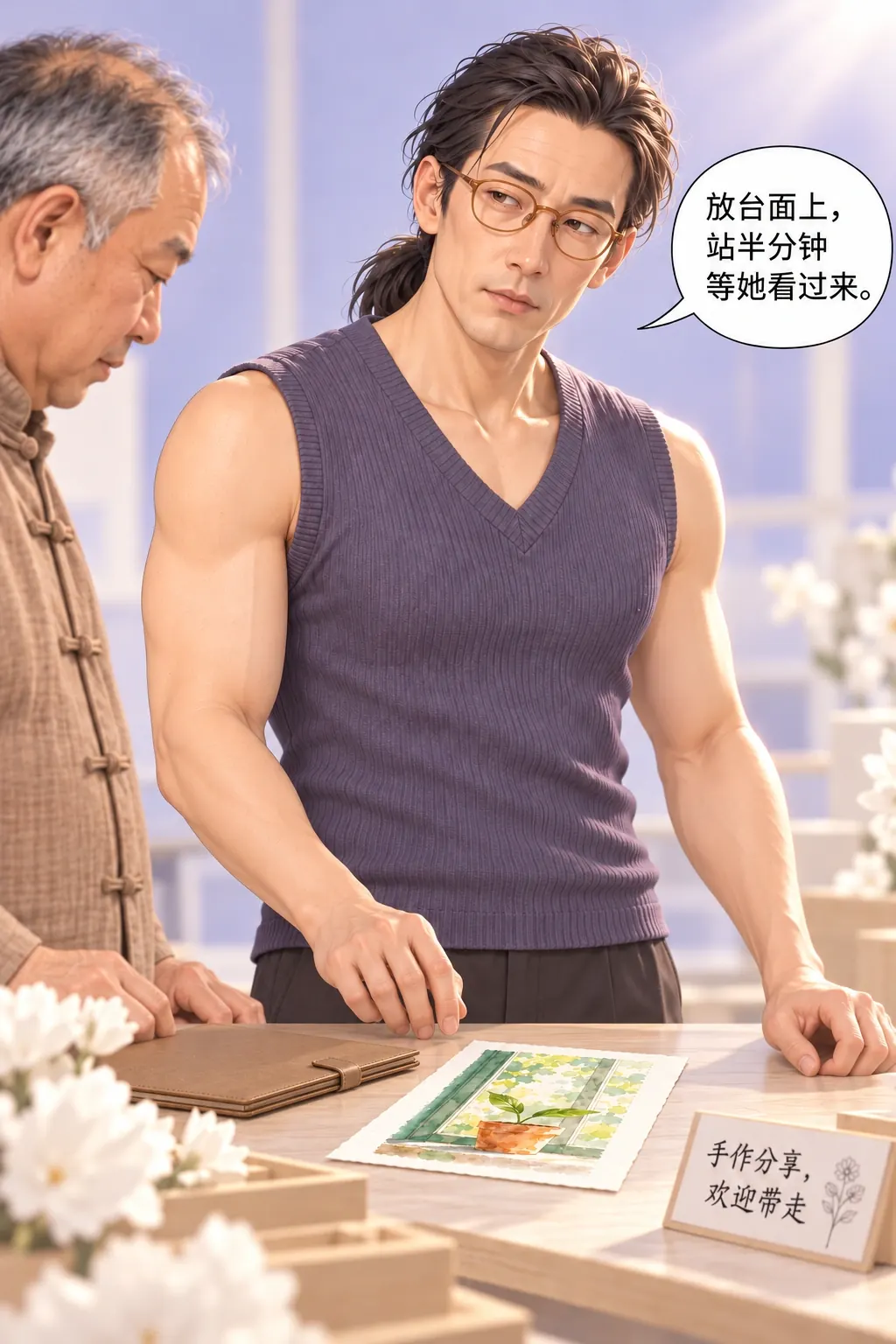 先把名字写上漫画画面：原作公开放上欢迎取的平台