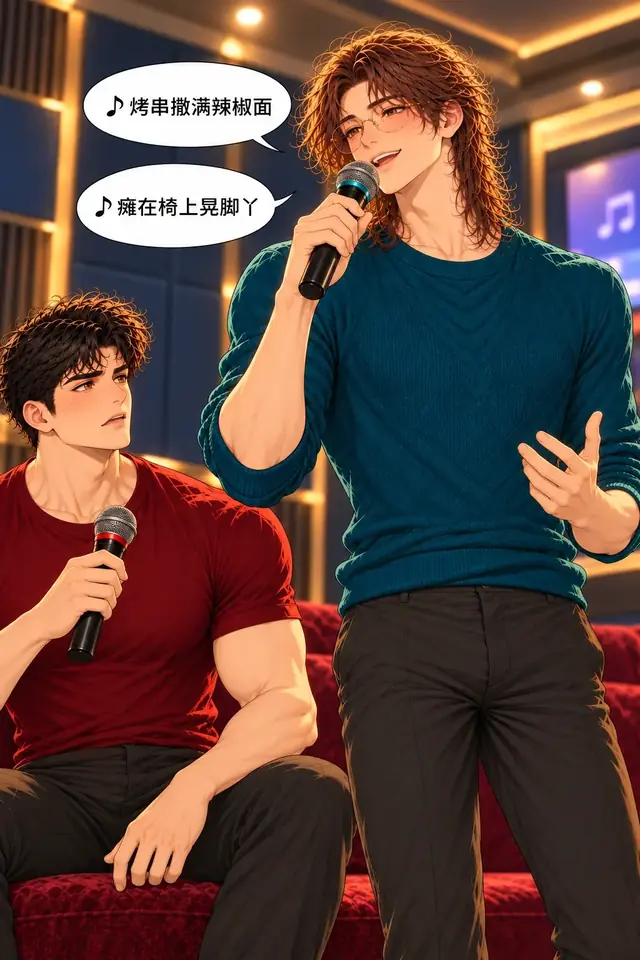 各唱各的漫画封面